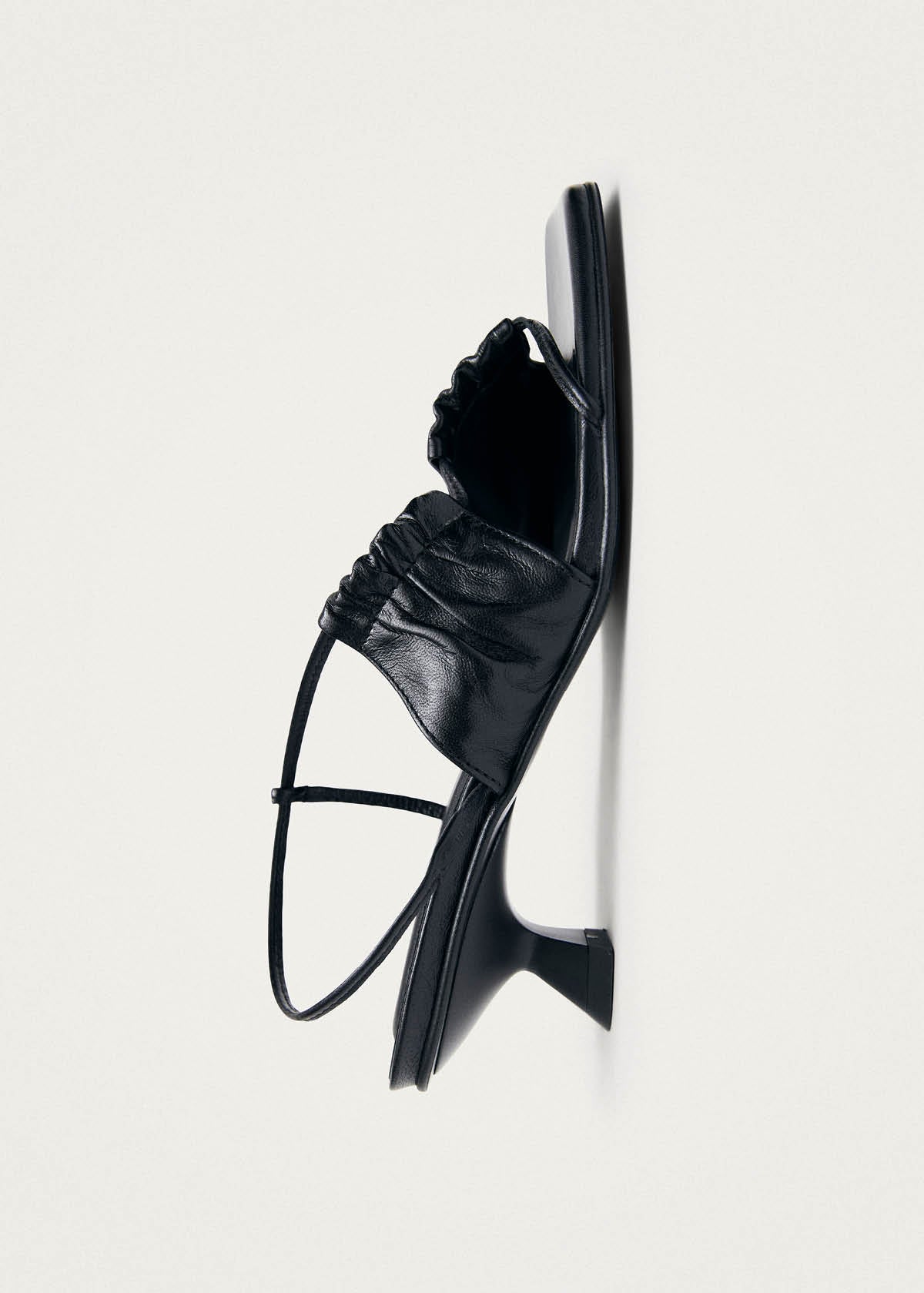 Juniper Black Leather Sandals