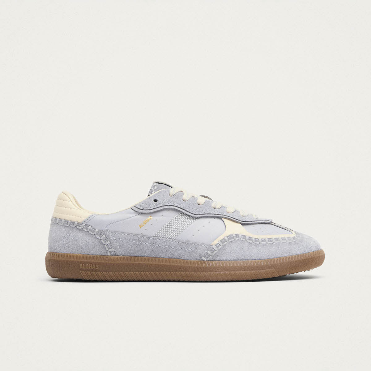 Tb.490 Recycled Pale Blue Leather Sneakers
